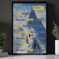 7 Habits For Success, Motivational Wall Art Decor, Inspirational Canvas Painting, Poster Gift for Decoring Office, Living Room, or Workspace