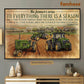 Tractor Poster & Canvas, Everything There Is A Season A Time To Every Purpose Under The Heaven, Tractor Canvas Wall Art, Poster Gift For Tractor Lovers