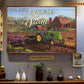 Tractor Poster & Canvas, The Best Memories Are Made On The Farm, Tractor Canvas Wall Art, Poster Gift For Tractor Lovers