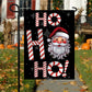 Santa Claus Themed Festive, Ho Ho Ho, Christmas Garden Flag - House Flag, Flag Gift For Santa Claus Lovers