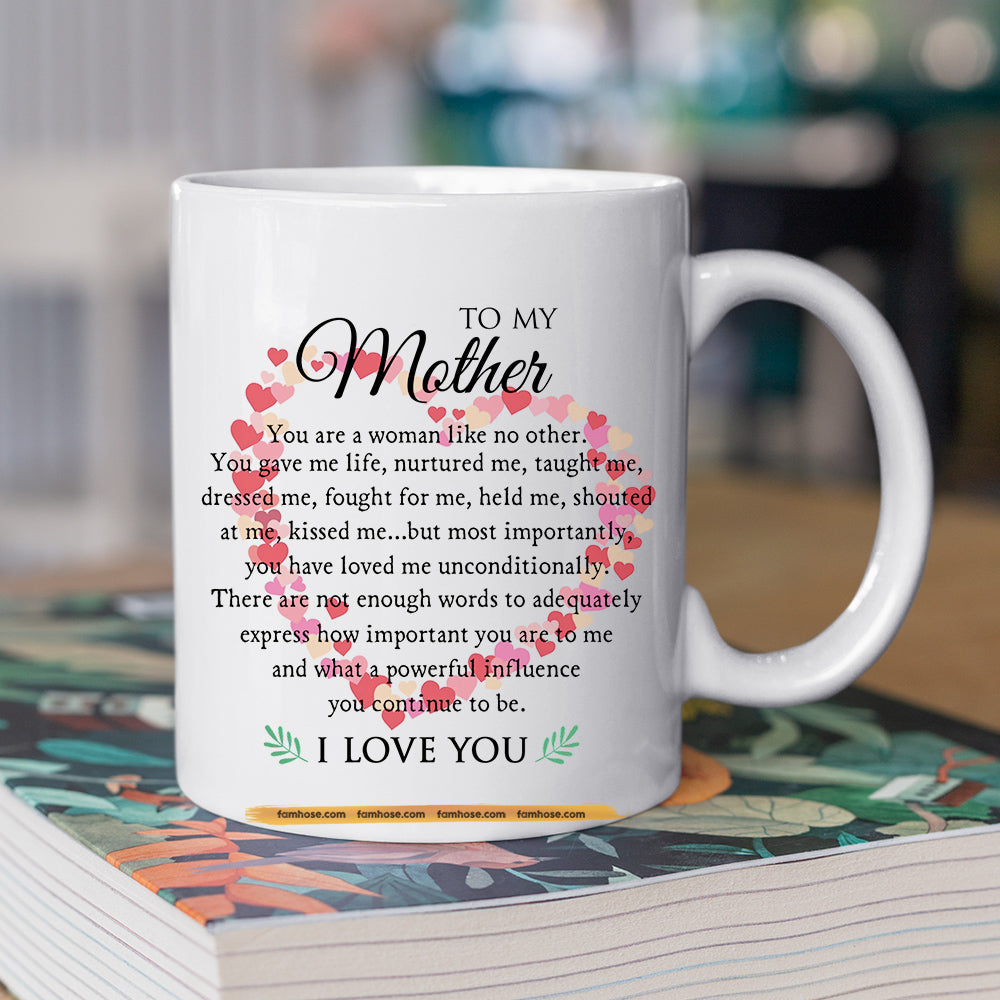 Personalized Horse Riding Mom & Daughter Mug, To My Mother You Are A Woman Like No Other, Best Mother's Day Gift For Mom From Horse Girl