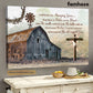 Farm Poster/Canvas, I Still Believe In Amaging Grace He Walks With Me Talks With Me, Farmer Canvas Wall Art, Poster Gift For Farm Lovers