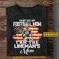 Personalized Football Mom Son T-shirt, I Am The Lineman's Mom Sport Tee Mother's Day Gift For Mom From Football Boy