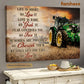 Tractor Poster & Canvas, Life Is Short So Live It Live Is Rare So Grab It, Tractor Canvas Wall Art, Poster Gift For Tractor Lovers