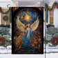 Guardian Angel In Celestial Glory, Christmas Garden Flag - House Flag, Flag Gift For Angel Lovers