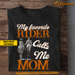 Personalized Horse Riding Mom Daughter T-shirt, My Favorite Rider Calls Me Mom Tee Mother's Day Gift For Mom From Horse Girl