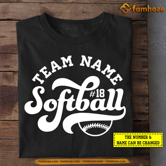 Personalized Softball T-shirt, Love This, Gift For Softball Lovers, Softball Tees, Softball Girls