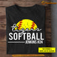 Personalized Softball T-shirt, Tiger, Gift For Softball Lovers, Softball Tees, Softball Girls