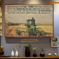 Farm Poster & Canvas, While On This Ride Called Life You Have To Take The Good, Farmer Canvas Wall Art, Poster Gift For Farm Lovers