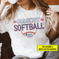 Personalized Softball T-shirt, Your Team, Gift For Softball Lovers, Softball Tees, Softball Girls