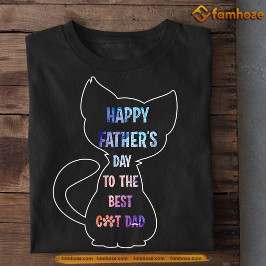 Cat T-shirt, To The Best Cat Dad, Father's Day Gift For Cat Lovers, Cat Owners Tees