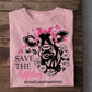 Cow T-shirt, Save The Udders, Gift For Cow Lovers Who Supports Breast Cancer Awareness