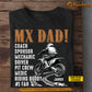 Personalized Motocross Dad T-shirt, MX Dad Coach Sponsor Mechanic Driver Tees Father's Day Gift For Motocross Lovers