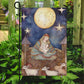 Embrace Of The Divine Mother, Christmas Garden Flag - House Flag, Nativity Religious Winter Christians Flag Gift