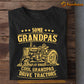 Farm Tractor T-shirt, Some Grandpas Play Bingo Cool Grandpas Drive Tractors, Farming Lover Gift, Farm Tees