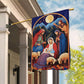 Holy Family Night Nativity A Celebration of the Holy Birth, Christmas Garden Flag - House Flag, Nativity Religious Winter Jesus Christians Flag Gift