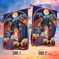 Holy Family Night Nativity A Celebration of the Holy Birth, Christmas Garden Flag - House Flag, Nativity Religious Winter Jesus Christians Flag Gift