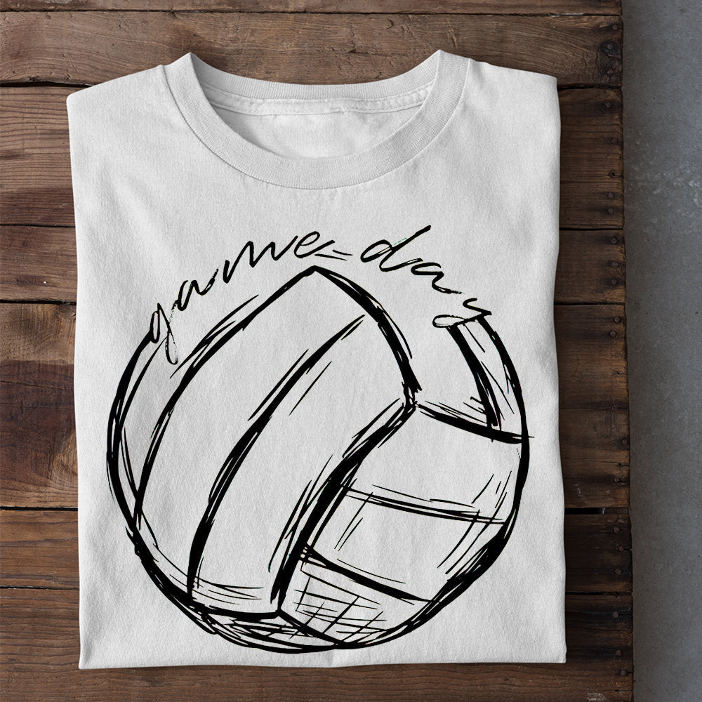 Volleyball T-shirt, Awe Day, Gift For Volleyball Lovers, Volleyball Players