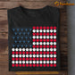 July 4th Basketball T-shirt, Basketball Arrange A USA Flag, Independence Day Gift For Basketball Lovers, Basketball Tees