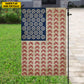 July 4th Dirt Bike American Garden Flag House Flag, Independence Day Patriotic Motocross USA Yard Flag Gift For Motocross Lovers