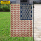 July 4th Dirt Bike American Garden Flag House Flag, Independence Day Patriotic Motocross USA Yard Flag Gift For Motocross Lovers