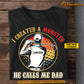 Funny Personalized Golf Dad Son T-shirt, I Created A Monster He Calls Me Dad Sport Tees Father's Day Gift For Golf Lovers