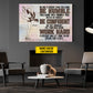 Motivational Personalized Ice Skating Woman Canvas Painting, Be Humble Confident And Work Hard Sport Wall Art Decor, Poster Gift For Ice Skating Lovers