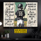 Personalized Softball Girl Canvas Painting, Life Is Short Sport Wall Art Decor, Poster Gift For Softball Lovers
