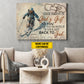 Personalized Skiing God Canvas Painting, Your Talent Is God's Gift Wall Art Decor, Poster Gift For Skiing Lovers, God Lovers