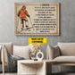 Personalized Skiing Canvas Painting, I Choose Sport Wall Art Decor, Poster Gift For Skiing Lovers