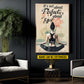 Personalized Yoga Girl Canvas Painting, It’s Not About Perfect It’s About Effort Sport Wall Art Decor, Poster Gift For Yoga Lovers