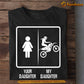 Dirt Bike Dad Mom Daughter T-shirt, Your Daughter My Daughter Tees Gift For Motocross Lovers