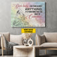 Personalized Yoga Woman Canvas Painting, Your Body Can Stand Almost Anything Wall Art Decor, Poster Gift For Yoga Lovers