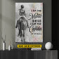 Personalized Horse Riding Girl Canvas Painting, I Am The Master Of My Fate Wall Art Decor, Poster Gift For Horse Girl
