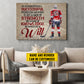 Motivational Personalized Hockey Man Canvas Painting, The Difference Between A Successful Person And Others Sport Wall Art Decor, Poster Gift For Hockey Lovers