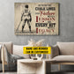 Personalized Baseball Man Canvas Painting, Between The Chalk Lines Every Failure Writes A Lesson Sport Wall Art Decor, Poster Gift For Baseball Lovers