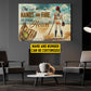 Personalized Softball Woman Canvas Painting, Play With Dirt On Your Hands And Fire In Your Heart Sport Wall Art Decor, Poster Gift For Softball Lovers