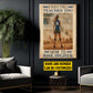 Motivational Personalized Volleyball Woman Canvas Painting, Every Fall Teaches You How To Rise Higher Sports Wall Art Decor, Poster Gift For Volleyball Lovers