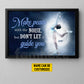 Personalized Ice Skating Girl Canvas Painting, Make Peace With The Noise Sport Wall Art Decor, Poster Gift For Ice Skating Lovers