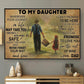 Father Day's Farm Poster & Canvas, Wherever Your Journey In Life Take You I Pray You'll Always Be Safe, Farm Canvas Wall Art, Poster Gift For Farm Lovers