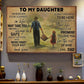 Father Day's Farm Poster & Canvas, Wherever Your Journey In Life Take You I Pray You'll Always Be Safe, Farm Canvas Wall Art, Poster Gift For Farm Lovers