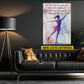 Personalized Ice Skating Woman Canvas Painting, You Can Become It Sport Wall Art Decor, Poster Gift For Ice Skating Lovers