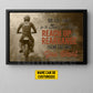 Personalized Motocross Man Canvas Painting, Do Not Wait For The Stars Wall Art Decor, Poster Gift For Motocross Lovers