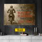 Personalized Motocross Man Canvas Painting, Do Not Wait For The Stars Wall Art Decor, Poster Gift For Motocross Lovers