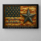 July 4th God Canvas Painting, God Bless American Wall Art Decor, Poster Gift For American Lovers