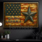 July 4th God Canvas Painting, God Bless American Wall Art Decor, Poster Gift For American Lovers
