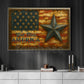 July 4th God Canvas Painting, God Bless American Wall Art Decor, Poster Gift For American Lovers