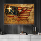 July 4th God Eagle Canvas Painting, We The People Wall Art Decor, Poster Gift For Christians, Eagle Lovers