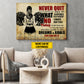 Motivational Personalized Cheerleading Girl Canvas Painting, Never Quit Wall Art Decor, Poster Gift For Cheerleader, Cheerleading Lovers