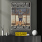 Personalized Lacrosse Boy Kid Canvas Painting, Here Sleeps A Boy Sport Wall Art Decor, Poster Gift For Lacrosse Lovers